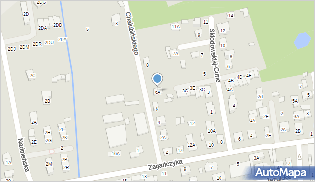 Kobyłka, Chałubińskiego Tytusa, 6A, mapa Kobyłka