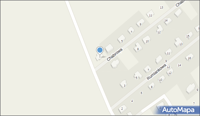 Kokoszkowy, Chabrowa, 1, mapa Kokoszkowy