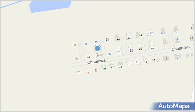 Konarzew, Chabrowa, 32, mapa Konarzew