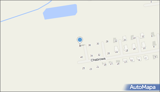 Konarzew, Chabrowa, 38, mapa Konarzew