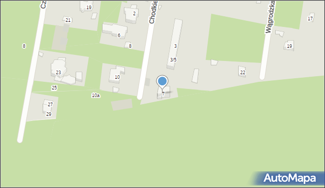 Konstancin-Jeziorna, Chodkiewicza Jana Karola, hetm., 7, mapa Konstancin-Jeziorna