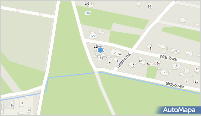 Konstancin-Jeziorna, Chylicka, 133, mapa Konstancin-Jeziorna