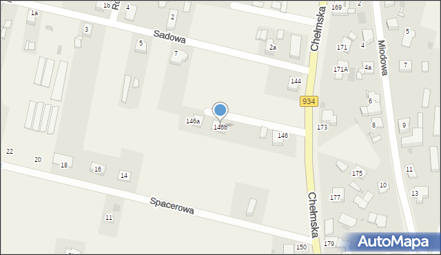 Kopciowice, Chełmska, 146b, mapa Kopciowice