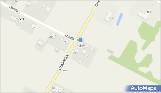 Kopciowice, Chełmska, 195, mapa Kopciowice