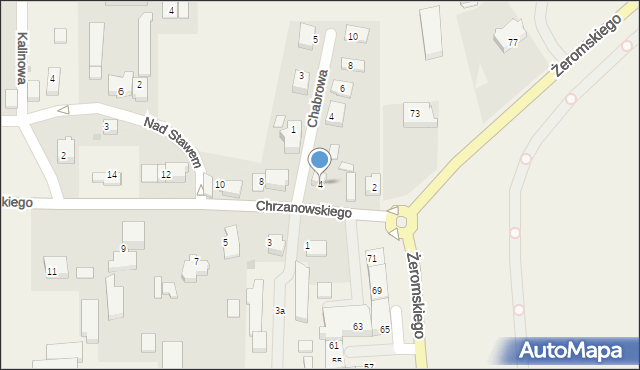 Kosakowo, Chrzanowskiego, 6, mapa Kosakowo