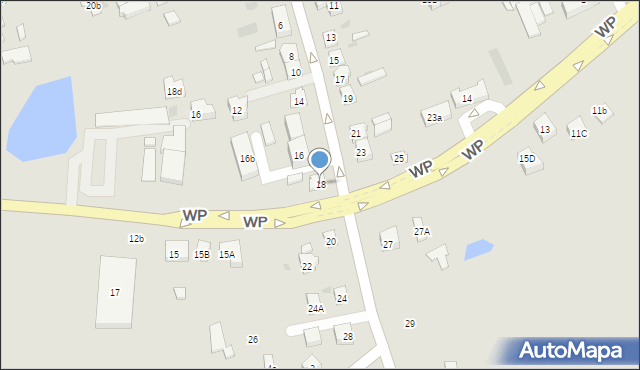 Kościerzyna, Chojnicka, 18, mapa Kościerzyna