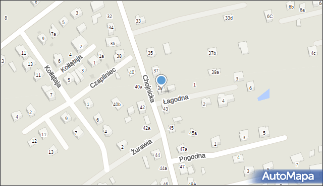 Kościerzyna, Chojnicka, 41, mapa Kościerzyna