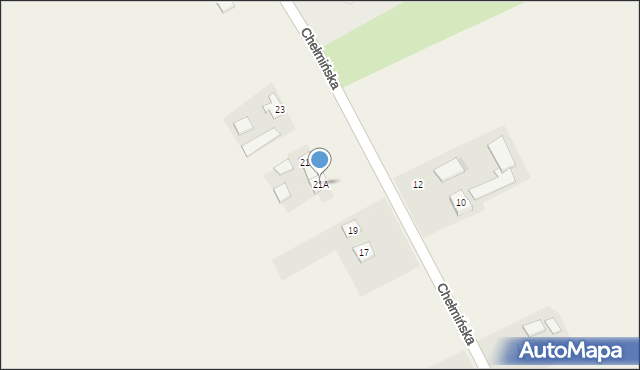 Kosowizna, Chełmińska, 21A, mapa Kosowizna