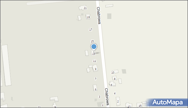 Kruszwica, Chabrowa, 13, mapa Kruszwica