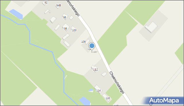 Kuklówka Zarzeczna, Chełmońskiego Józefa, 110a, mapa Kuklówka Zarzeczna