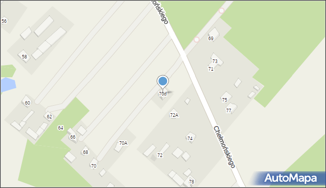 Kuklówka Zarzeczna, Chełmońskiego Józefa, 70d, mapa Kuklówka Zarzeczna