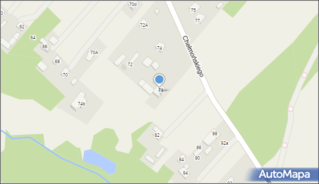 Kuklówka Zarzeczna, Chełmońskiego Józefa, 80, mapa Kuklówka Zarzeczna