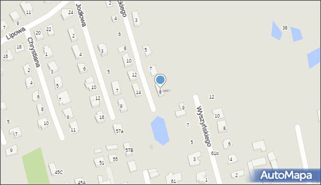 Lubawa, Chrapickiego Mikołaja, bp., 9, mapa Lubawa