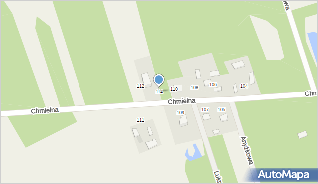 Makówka, Chmielna, 114, mapa Makówka