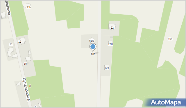 Makówka, Chmielna, 68f, mapa Makówka