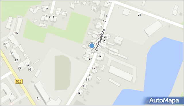 Malbork, Chodkiewicza Jana Karola, hetm., 13, mapa Malborka