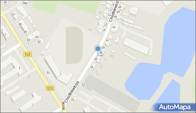 Malbork, Chodkiewicza Jana Karola, hetm., 37, mapa Malborka