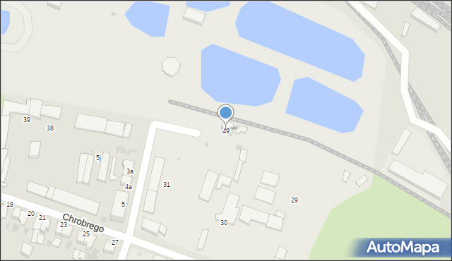 Malbork, Chodkiewicza Jana Karola, hetm., 49, mapa Malborka