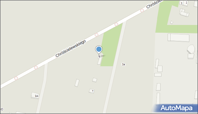 Mińsk Mazowiecki, Chróścielewskiego Aureliusza, 5, mapa Mińsk Mazowiecki