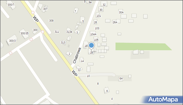 Mójcza, Chabrowa, 31, mapa Mójcza