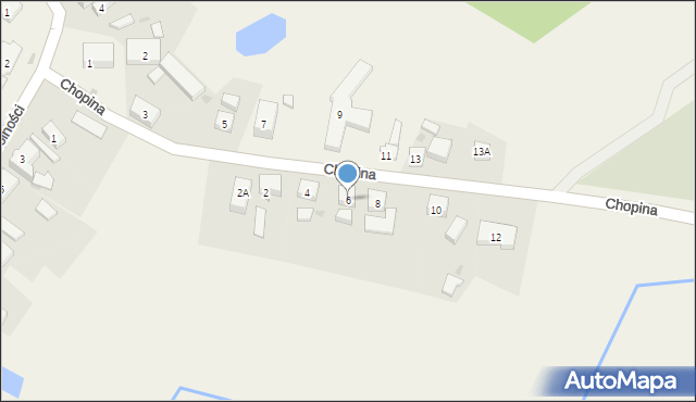 Nowe Worowo, Chopina Fryderyka, 6, mapa Nowe Worowo