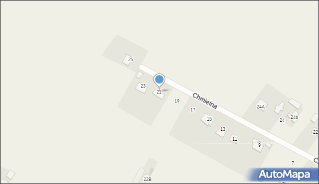 Nowy Krępiec, Chmielna, 21, mapa Nowy Krępiec