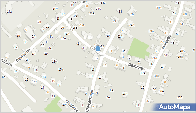 Nysa, Chłopickiego Józefa, gen., 19, mapa Nysy