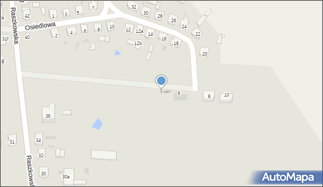 Odolanów, Chabrowa, 4, mapa Odolanów