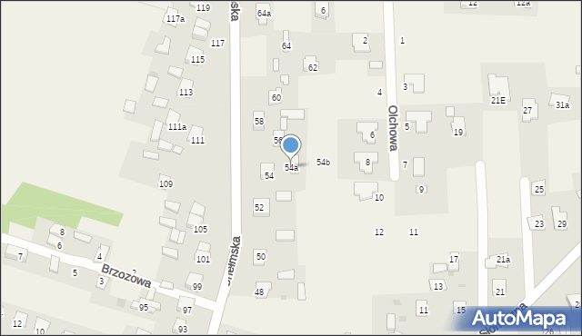 Okszów-Kolonia, Chełmska, 54a, mapa Okszów-Kolonia