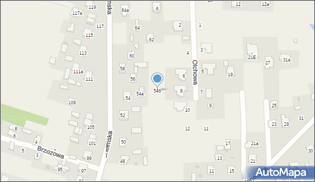 Okszów-Kolonia, Chełmska, 54b, mapa Okszów-Kolonia