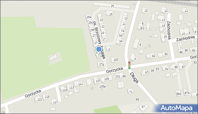 Ostrów Wielkopolski, Chłapowskiego, 27F, mapa Ostrów Wielkopolski