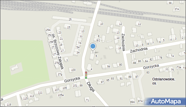Ostrów Wielkopolski, Chłapowskiego, 6/2, mapa Ostrów Wielkopolski