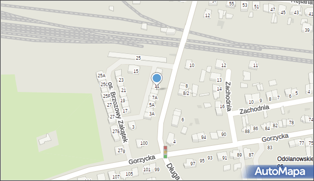 Ostrów Wielkopolski, Chłapowskiego, 9A, mapa Ostrów Wielkopolski