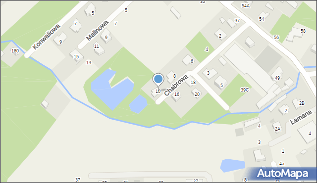 Owczarnia, Chabrowa, 10, mapa Owczarnia