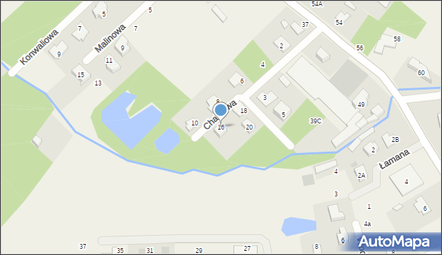 Owczarnia, Chabrowa, 16, mapa Owczarnia