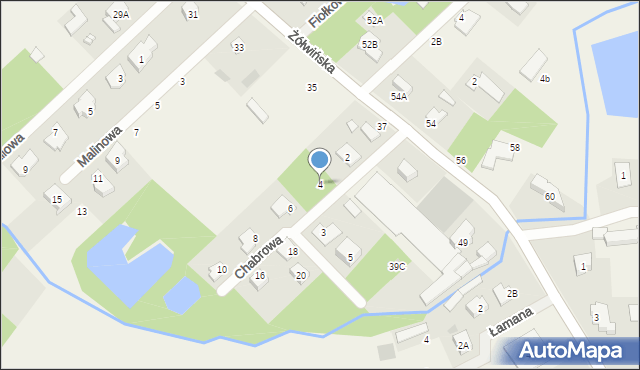 Owczarnia, Chabrowa, 4, mapa Owczarnia