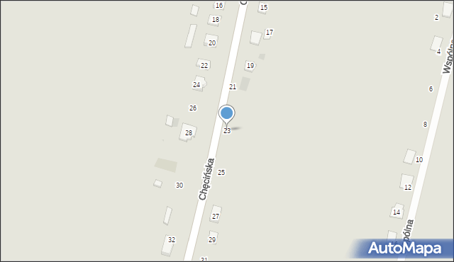 Piekoszów, Chęcińska, 23, mapa Piekoszów
