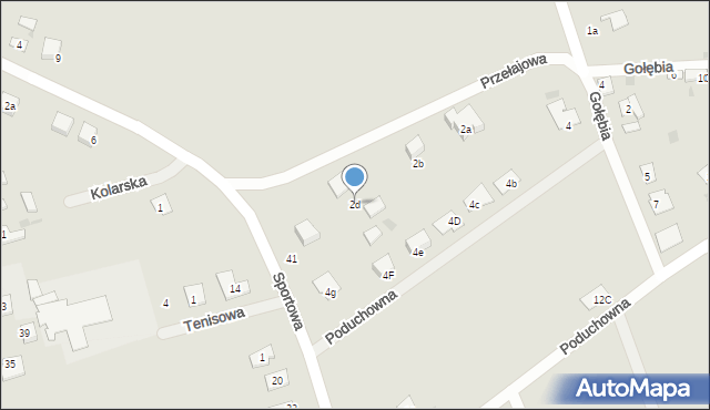 Piotrków Kujawski, Chabrowa, 2d, mapa Piotrków Kujawski