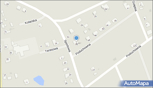 Piotrków Kujawski, Chabrowa, 4g, mapa Piotrków Kujawski