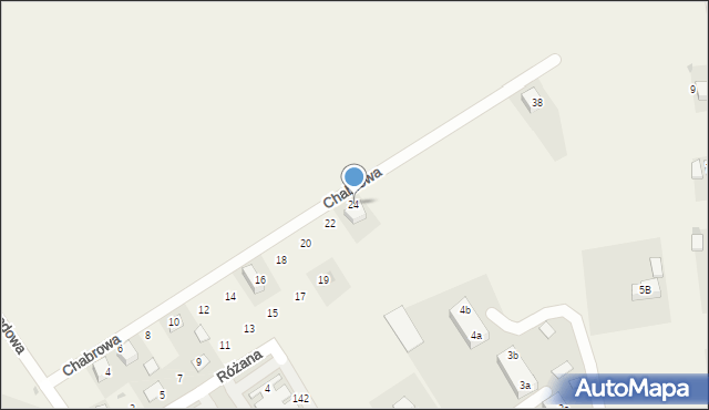 Piotrowice, Chabrowa, 24, mapa Piotrowice