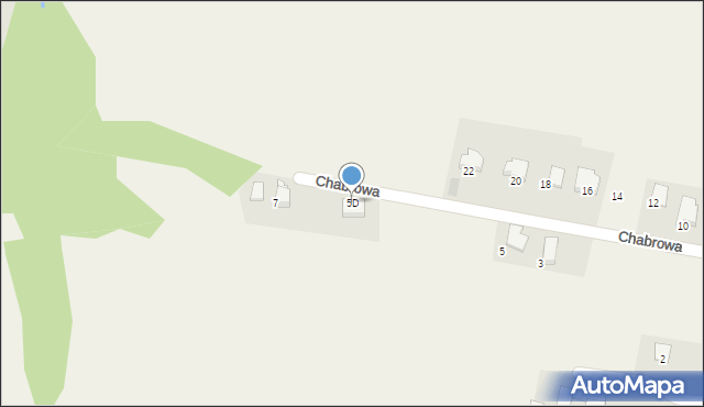Pisarzowice, Chabrowa, 5D, mapa Pisarzowice