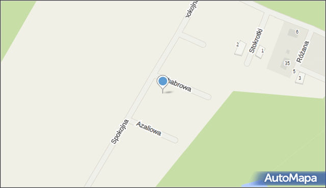 Podańsko, Chabrowa, 2, mapa Podańsko