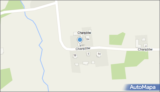 Podpolichno, Charężów, 6, mapa Podpolichno