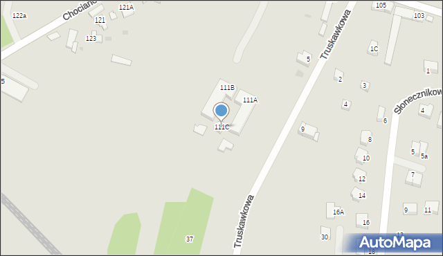 Polkowice, Chocianowska, 111C, mapa Polkowice