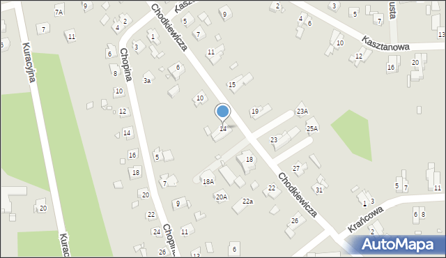 Prabuty, Chodkiewicza Jana Karola, hetm., 14, mapa Prabuty