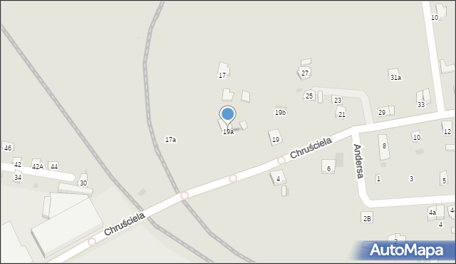 Przeworsk, Chruściela-Montera Antoniego, gen., 19a, mapa Przeworsk