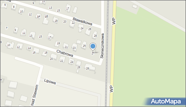 Puck, Chabrowa, 27, mapa Puck