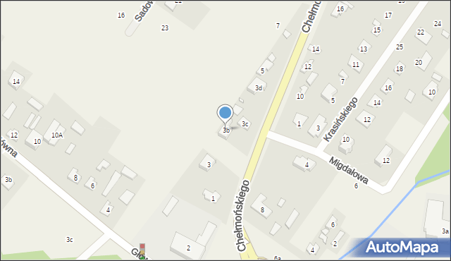 Radziejowice, Chełmońskiego Józefa, 3b, mapa Radziejowice