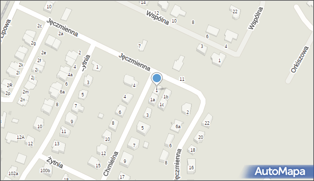 Reda, Chmielna, 1, mapa Reda