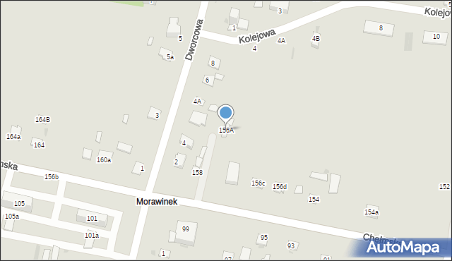 Rejowiec Fabryczny, Chełmska, 156A, mapa Rejowiec Fabryczny